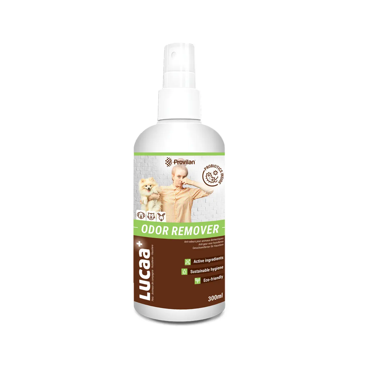 Lucaa+ Geruchsentferner für Haustiere 300ml